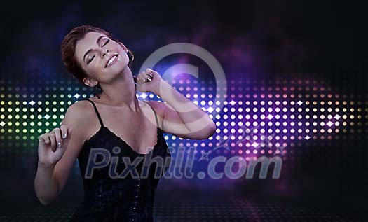 Pretty woman dancing Pretty woman dancing