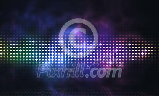 Disco style background