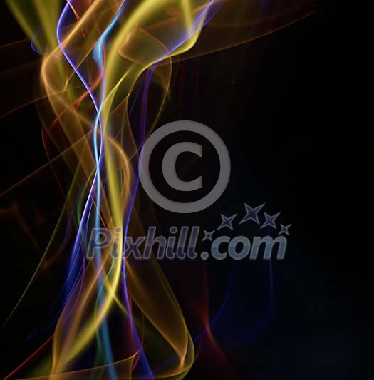 Abstract background with energetic beams