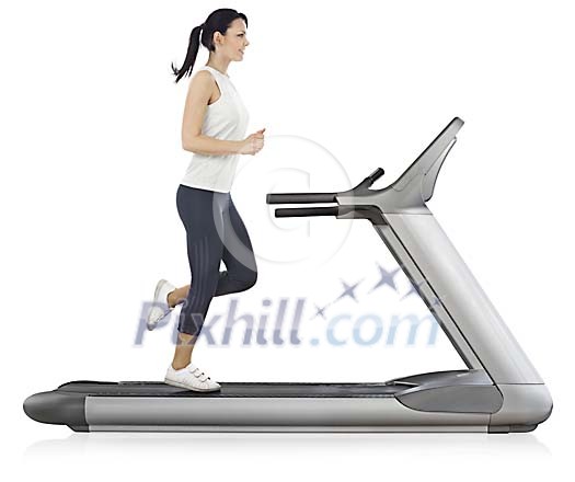 Clipped picture of trendmill excercise Clipped picture of trendmill excercise