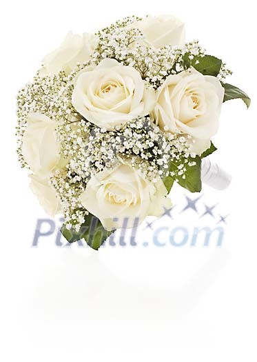 Bouquet of roses for bride