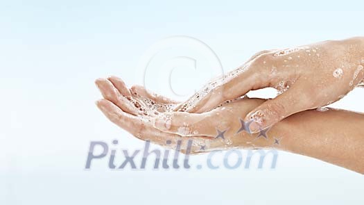Handwashing closeup