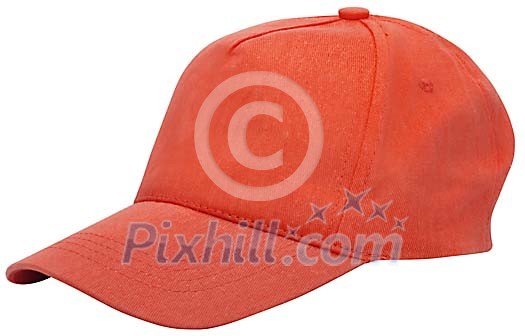 Clipped red cap Clipped red cap