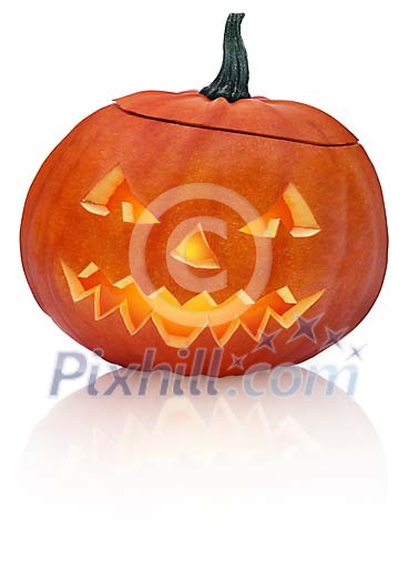 Clipped pumpkin