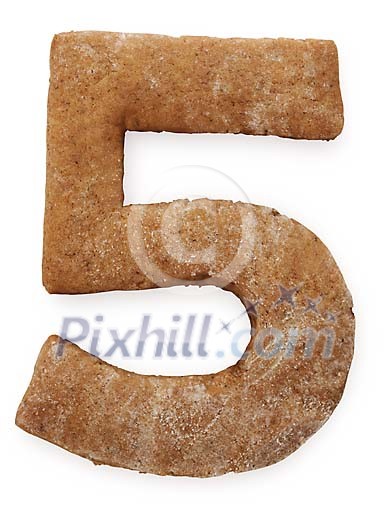 Clipped gingerbread five Clipped gingerbread five