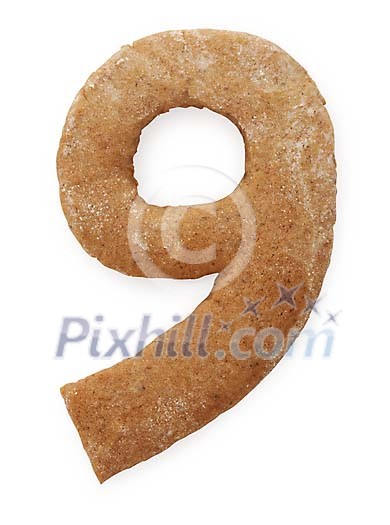 Clipped gingerbread nine Clipped gingerbread nine