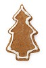 Clipped gingerbread fir