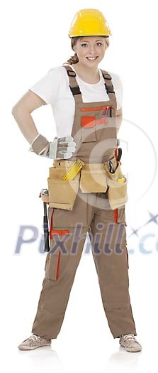 Clipped female builder Clipped female builder