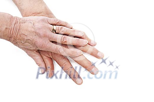 Clipped old hands
