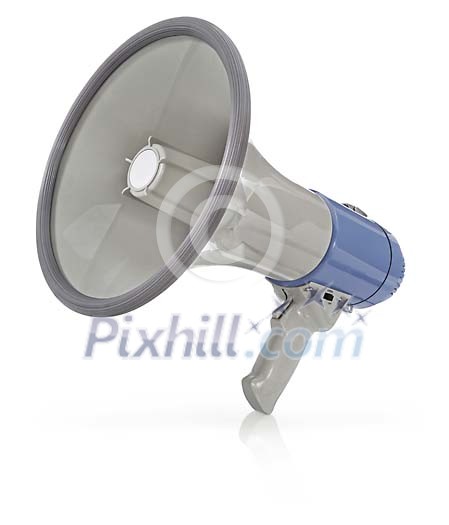 Clipped megaphone Clipped megaphone