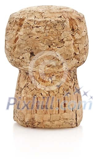 Champagne cork macro shot Champagne cork macro shot