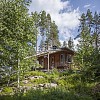 Summer cottage on the hill