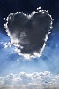 Heartshaped raincloud