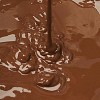 Baclkround of melted chocolate