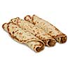 Isolated pancake rolls