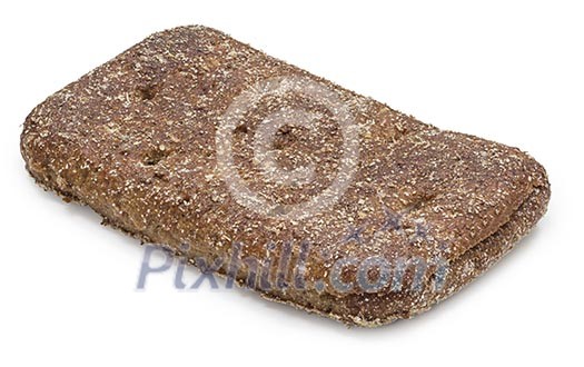 Isolated rye bread Isolated rye bread