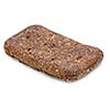 Isolated rye bread