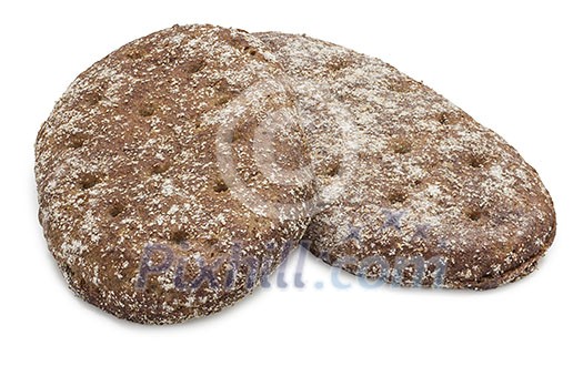 Isolated rye bread Isolated rye bread