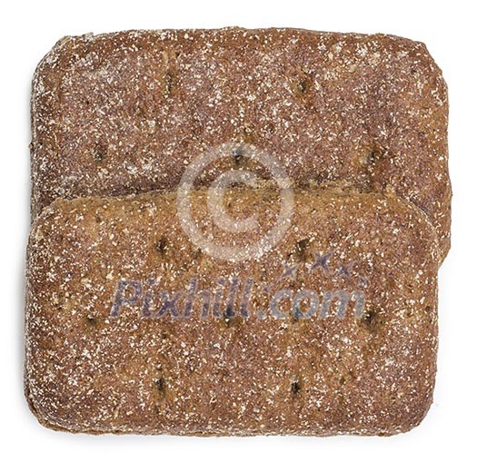 Isolated rye bread Isolated rye bread