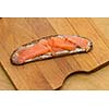 Rye bread with gravlax