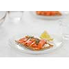 Crispbread with gravlax