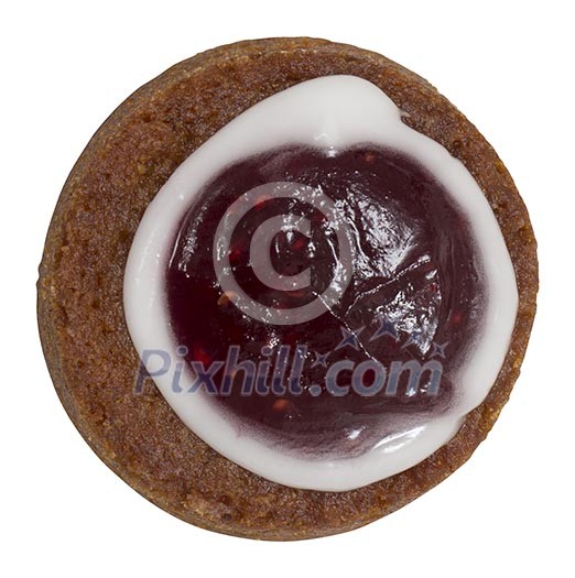 Isolated Runeberg torte Isolated Runeberg torte