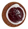 Isolated Runeberg torte