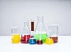 Different lab bottles