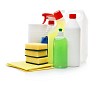 Isolated cleaning supplies