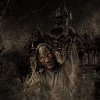 Ghost in front of the house