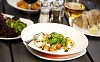 Pasta portion on a plate