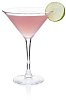 Cosmopolitan cocktail with clipping path