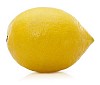 Lemon with clipping path