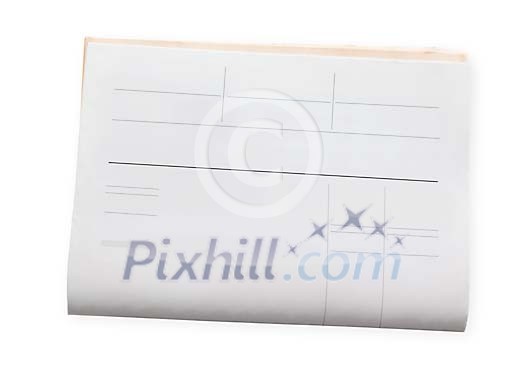 Newspaper with blank cover Newspaper with blank cover