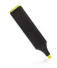 Isolated yellow highlighter