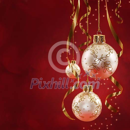 Digital Composite of Christmas Decoration