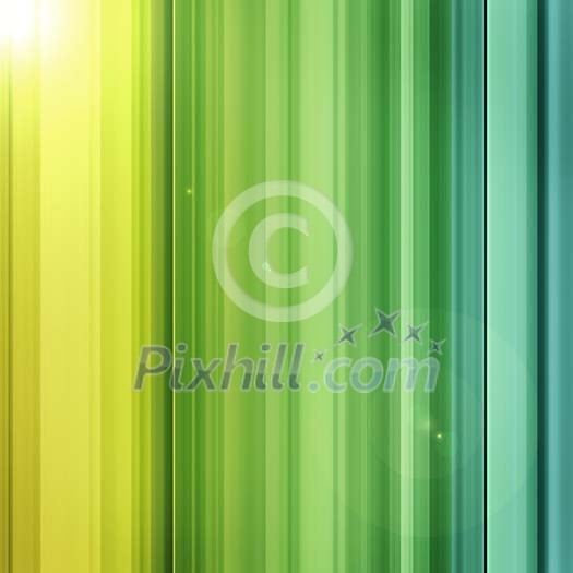 Digitally Generated Abstract Pattern for Business Card