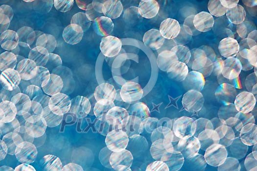 Lens representation of out of focus areas on water surface Lens representation of out of focus areas on water surface