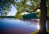 Sunny day at the lake