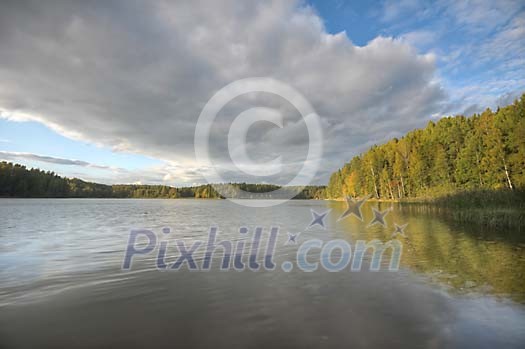 Lake in autumn Lake in autumn