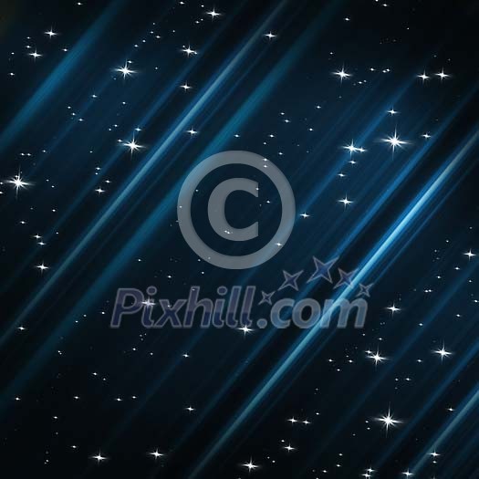 Abstract night with stars Abstract night with stars