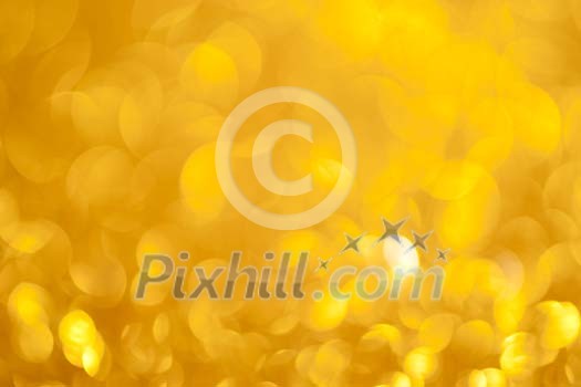 Background of golden glitter