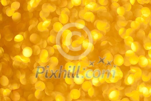 Background of glittering golden lights Background of glittering golden lights