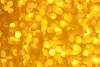 Background of glittering golden lights