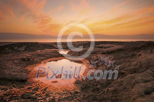 Sinkholes at the Dead Sea