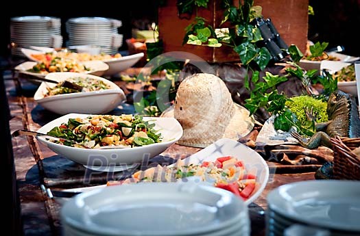 Food serving at the event Food serving at the event