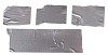 Isolated strips of duckt tape