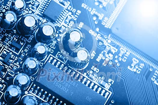 Background of a circuit board Background of a circuit board
