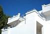 House with stairs to the roof