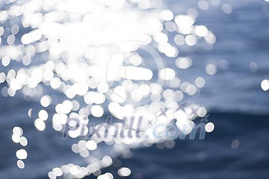 Blurred reflections in water Blurred reflections in water